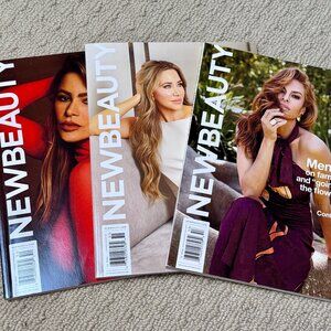 3 New Beauty 2025 Magazines -Health & Beauty-